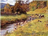 Theodore Clement Steele Tennessee Scene painting